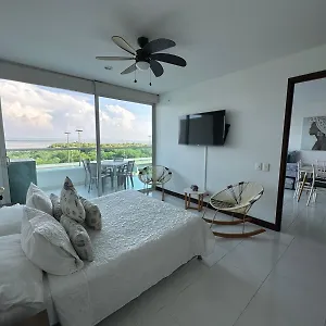 Espectacular Apto En Con Salida Directa A La Playa Apartamento Cartagena
